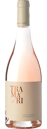 Bottiglia di "Tramari" Rosé di Primitivo Salento IGP 2025, San Marzano