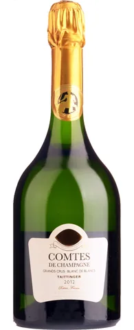 Bottiglia di Champagne Comtes De Champagne Blanc De Blancs Taittinger 2012