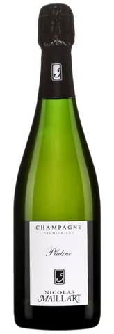 Bottiglia di Champagne Extra Brut Premier Cru 'Platine' Maillart Nicolas
