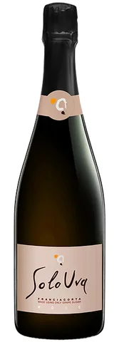 Bottiglia di Franciacorta Brut Rosé, SoloUva