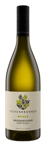 Bottiglia di Pinot Bianco 'Merus' 2024, Tiefenbrunner