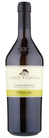 Bottiglia di "Sanct Valentin" Gewürztraminer Alto Adige DOC San Michele Appiano 2024