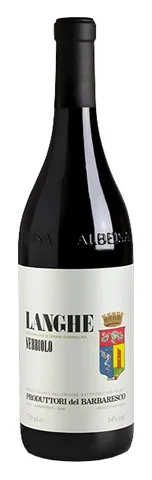 Bottiglia di Nebbiolo Langhe 2023, Produttori del Barbaresco