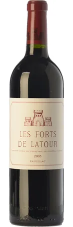 Bottiglia di Pauillac Les Forts de Latour 2018, Château Latour