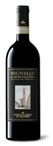 Bottiglia di Brunello di Montalcino 2018, Canalicchio di Sopra