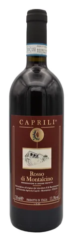 Bottiglia di Rosso di Montalcino 2024, Caprili