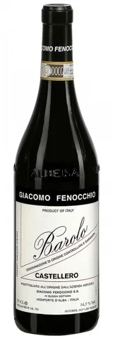 Bottiglia di Barolo Castellero 2020, Giacomo Fenocchio