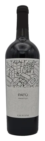 Bottiglia di "Patù" Primitivo Salento IGP 2025, Giustini