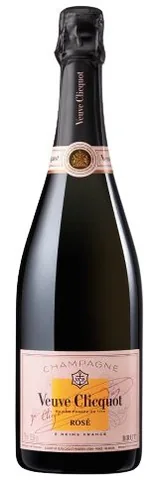 Bottiglia di Champagne Rosé Brut Veuve Clicquot