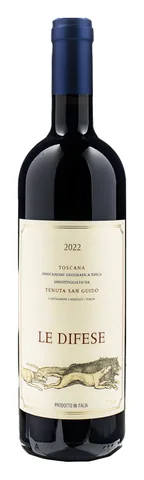 Bottiglia di Le Difese 2022, Tenuta San Guido