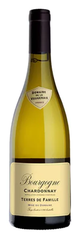 Bottiglia di Chardonnay Bourgogne Terres de Famille 2023, Domaine de la Vougeraie