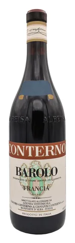 Bottiglia di Barolo Francia 2018, Giacomo Conterno