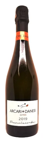 Bottiglia di Franciacorta Satèn 2019, Arcari e Danesi