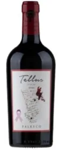 Bottiglia di Tellus Syrah Falesco Cotarella 2024, Famiglia Cotarella